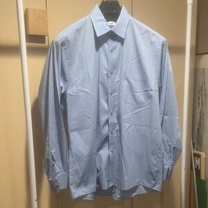 Pierre Cardin - Men's Blue Dress Shirt Brand nwot size -34/35 16/16.5
